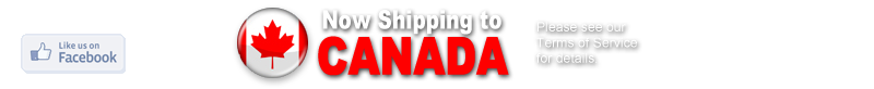 Now Shipping to Canada! Please see our Terms of Service for details.